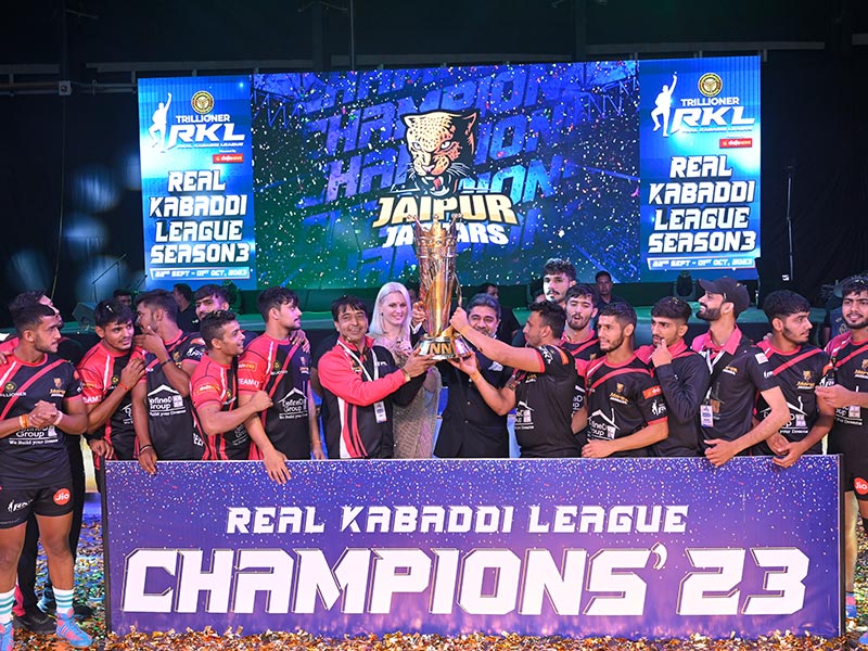 Jaipur Jaguars wins title of Real Kabaddi Season 3