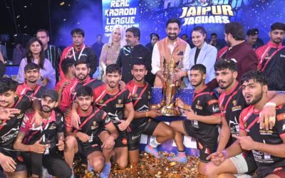 Jaipur Jaguars Wins The Title Of Real Kabaddi Season 3